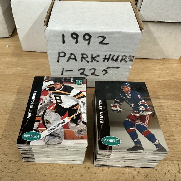 1991-92 Parkhurst Series 1 Hockey card complete base set (1-225) - Picture 1 of 1